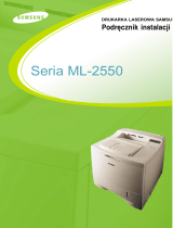 Samsung ML-2552W Instrukcja obsługi