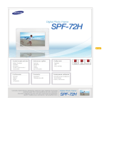 Samsung SPF-72H Instrukcja obsługi