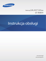 Samsung GT-I9301I Instrukcja obsługi