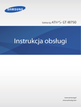 Samsung GT-I8750 Instrukcja obsługi