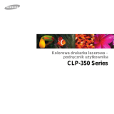 Samsung CLP-350N Instrukcja obsługi