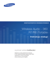 Samsung Bezprzewodowy system audio – Multiroom 360 WAM6500 Instrukcja obsługi