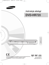 Samsung DVD-HR720 Instrukcja obsługi