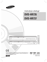 Samsung DVD-HR737 Instrukcja obsługi