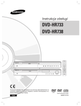 Samsung DVD-HR738 Instrukcja obsługi