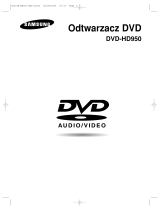 Samsung DVD-HD950 Instrukcja obsługi