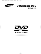 Samsung DVD-P355 Instrukcja obsługi