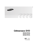 Samsung DVD-P370 Instrukcja obsługi