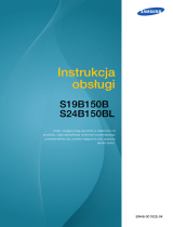 Samsung S24B150BL Instrukcja obsługi