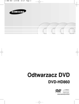 Samsung DVD-HD860 Instrukcja obsługi