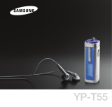 Samsung YP-T55XL Instrukcja obsługi