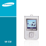 Samsung YP-T7FZS Instrukcja obsługi