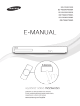 Samsung BD-F8500 Instrukcja obsługi