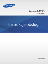 Samsung SM-R350 Instrukcja obsługi