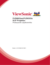 ViewSonic PJD8653ws instrukcja