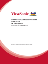 ViewSonic PJD8633ws instrukcja