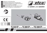 Efco TG 2650 XP Instrukcja obsługi