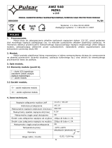 Pulsar AWZ540 Instrukcja obsługi