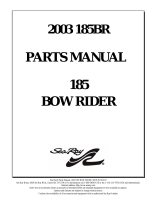 Sea Ray 2003 185 BOW RIDER Parts Manual