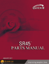 SunriseMedical SR45® Parts Manual
