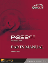 Quickie P-222 SE Parts Manual