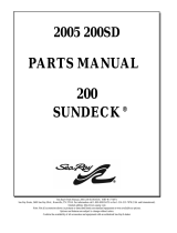 Sea Ray 2005 200SD Parts Manual