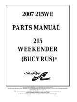 Sea Ray 2007 215WE Parts Manual