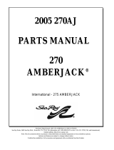 Sea Ray 2005 270AJ Parts Manual
