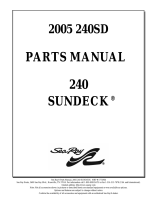 Sea Ray 2005 240SD Parts Manual