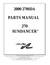 Sea Ray 2000 270 SUNDANCER Parts Manual