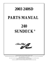 Sea Ray 2003 240 SUNDECK Parts Manual