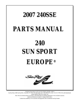 Sea Ray 2007 240SSE Parts Manual