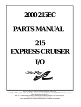 Sea Ray 2000 215 EXPRESS CRUISER Parts Manual
