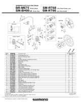 Shimano SM-RT66 Exploded View