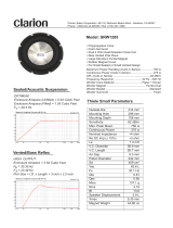 Clarion SRW1285 Instrukcja obsługi