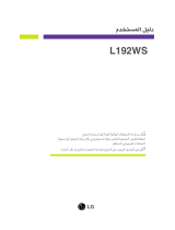 LG L192WS-BN Instrukcja obsługi