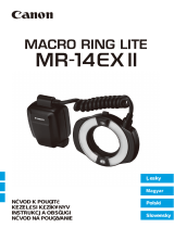 Canon Macro Ring Lite MR-14EX II Instrukcja obsługi