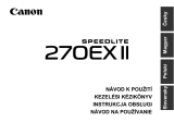 Canon Speedlite 270EX II Instrukcja obsługi
