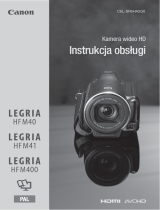 Canon LEGRIA HF M46 Instrukcja obsługi