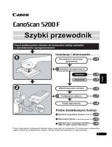 Canon CanoScan 5200F Instrukcja obsługi