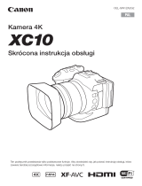 Canon XC10 Instrukcja obsługi