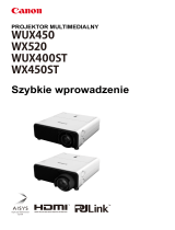 Canon XEED WUX400ST Instrukcja obsługi