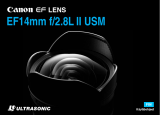 Canon EF 14mm f/2.8L II USM Instrukcja obsługi