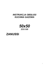 Zanussi ZCG530 Instrukcja obsługi