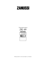 Zanussi-Electrolux ZK 69 Instrukcja obsługi