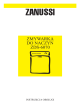 Zanussi ZDS6070X Instrukcja obsługi