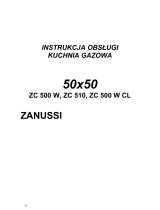 Zanussi ZC500 CLASSIC Instrukcja obsługi