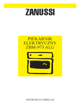 Zanussi ZBM973ALU Instrukcja obsługi