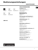 Hotpoint-Ariston AMD 129 Instrukcja obsługi