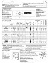 Whirlpool FWSF61252W PL Daily Reference Guide